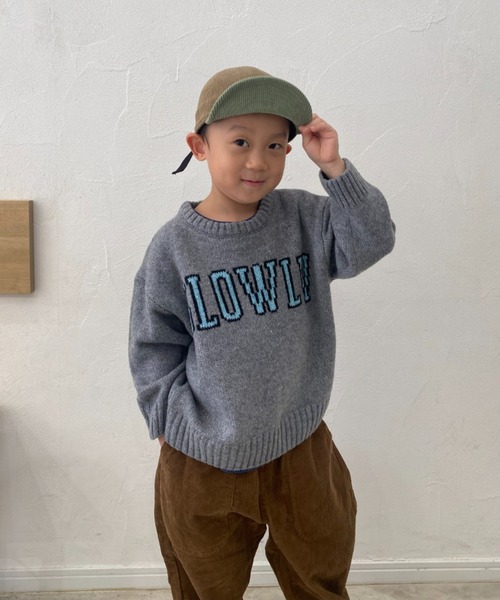 CIAOPANIC TYPY(チャオパニックティピー)の「【KIDS】ハンドライク編みアソート柄ニット(ニット/セーター・キッズ・グレー/ベージュ/ブラック・XX-LARGE/SMALL/X-LARGE/LARGE/MEDIUM)」の9枚目の写真