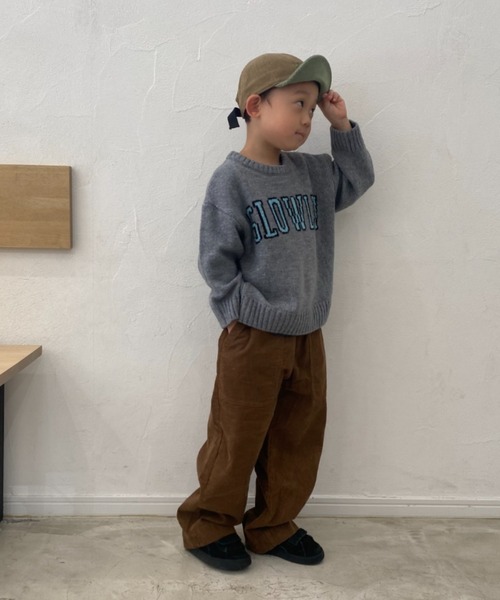 CIAOPANIC TYPY(チャオパニックティピー)の「【KIDS】ハンドライク編みアソート柄ニット(ニット/セーター・キッズ・グレー/ベージュ/ブラック・XX-LARGE/SMALL/X-LARGE/LARGE/MEDIUM)」の13枚目の写真