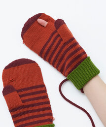 CIAOPANIC | ボーダーミトン手袋(手袋)