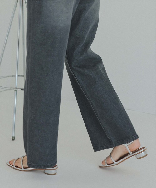 titivate(ティティベイト)の「ポインテッドトゥストラップサンダル(サンダル・レディース・シルバー系その他/ブラック/ブラウン系その他・S/LL/L/M)」の12枚目の写真