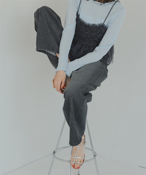 titivate(ティティベイト)の「ポインテッドトゥストラップサンダル(サンダル・レディース・シルバー系その他/ブラック/ブラウン系その他・S/LL/L/M)」の16枚目の写真