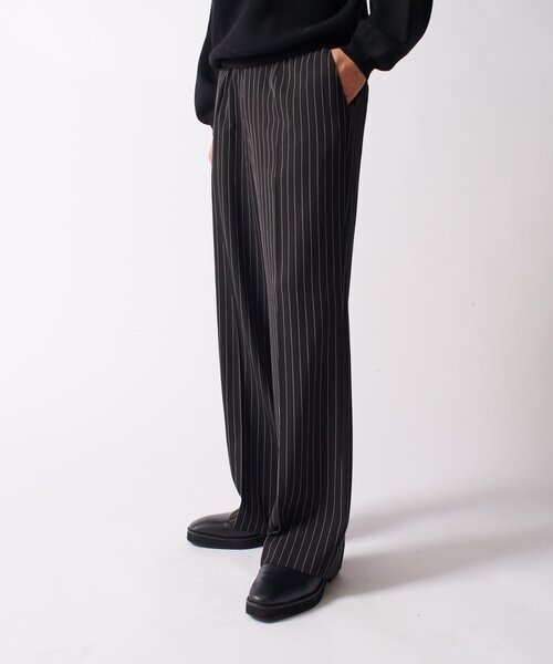 Lui's（ルイス）の「comfortable ベーシックストレートパンツ（その他パンツ・メンズ・ブラック/ブラック系その他・M/S）」の5枚目の写真