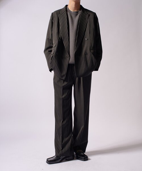 Lui's（ルイス）の「comfortable ベーシックストレートパンツ（その他パンツ・メンズ・ブラック/ブラック系その他・M/S）」の14枚目の写真