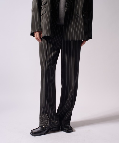 Lui's（ルイス）の「comfortable ベーシックストレートパンツ（その他パンツ・メンズ・ブラック/ブラック系その他・M/S）」の18枚目の写真