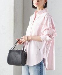SHIPS | 〈洗濯機可能〉ピン オックス 刺繍 シャツ(シャツ/ブラウス)