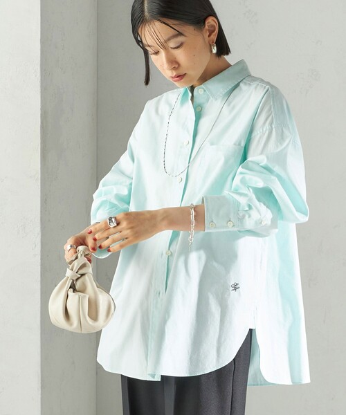 洗濯機可能〉ピン オックス 刺繍 シャツ（シャツ/ブラウス）｜SHIPS