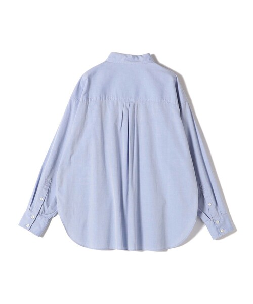 洗濯機可能〉ピン オックス 刺繍 シャツ（シャツ/ブラウス