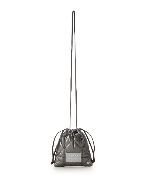 & chouette（アンドシュエット）の「メタリックカラーキルティングショルダーバッグ（ショルダーバッグ・レディース・スモークピンク/ホワイト/ダークグレー/ネイビー・FREE）」の11枚目の写真