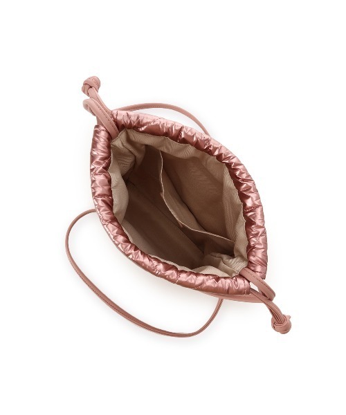 & chouette（アンドシュエット）の「メタリックカラーキルティングショルダーバッグ（ショルダーバッグ・レディース・スモークピンク/ホワイト/ダークグレー/ネイビー・FREE）」の21枚目の写真