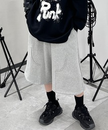 ダブルニースウェットハーフパンツ