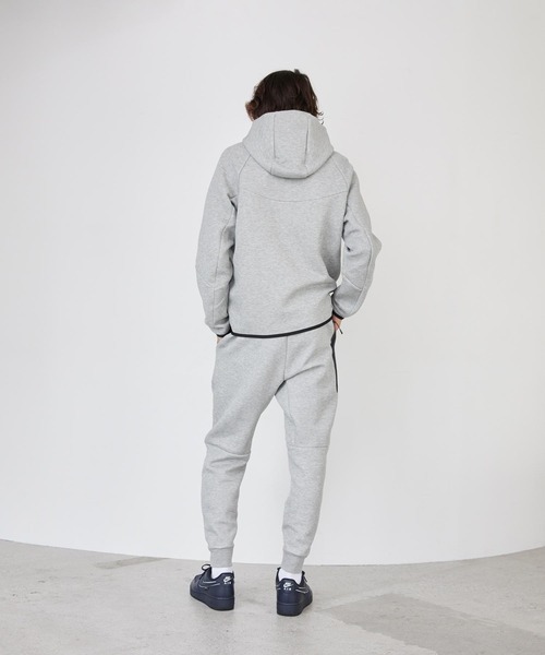 NIKE ナイキ テックフリース セットアップ グレー パーカー パンツ NIKE - ナイキ Sサイズ メンズ テックフリース セットアップ