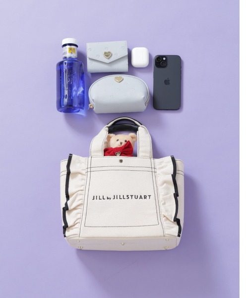 JILL by JILL STUART（ジルバイジルスチュアート）の「【お気に入り登録5万件超え】フリルトート小（トートバッグ・レディース・ブラック/ホワイト/モカ・FREE）」の20枚目の写真