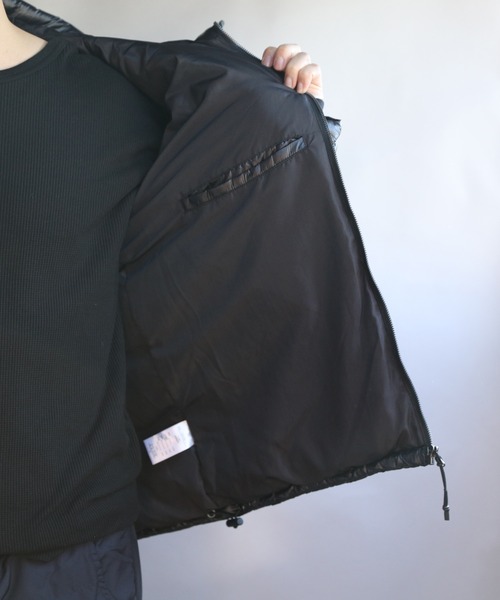 8(eight)（エイト）の「シレ加工中綿フードジャケット（ダウン