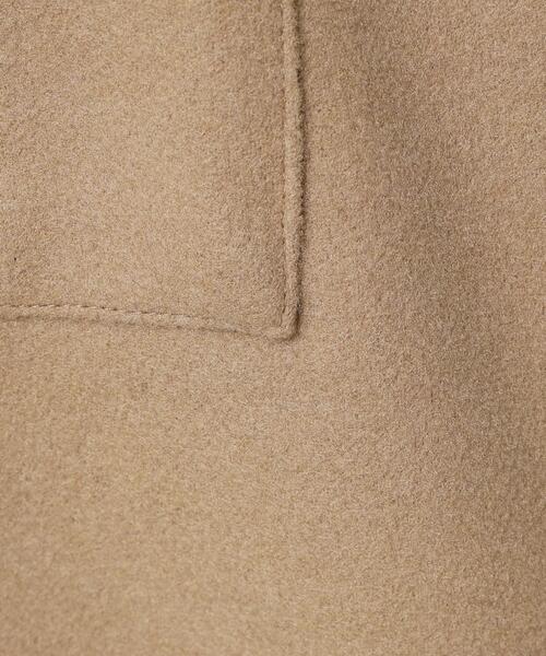 ITS'DEMO（イッツデモ）の「◆【手洗い可／後ろウエストゴム】カットメルトンスカート（スカート・レディース・グレー/アイボリー/ブラウン系/ネイビー・00）」の13枚目の写真