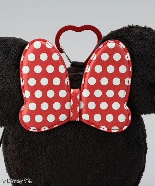 coen(コーエン)の「【Disney/ディズニー】coen限定 シルエットふわふわポーチ(ショルダーバッグ・レディース・ブラック/その他1・FREE)」の9枚目の写真