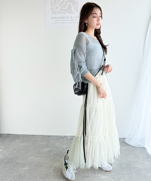 mily bilet(ミウィビレット)の「【mily bilet】お洒落なサイズ感♪エナメルフェイクレザーデザインポケットミニショルダーバッグ(斜め掛け)(ショルダーバッグ・レディース・アイボリー/ブラック・ONE SIZE)」の13枚目の写真