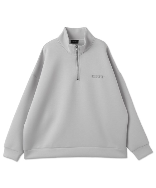 LUCY(ルーシー)の「LUCY/KEEPWARM BIGハーフZIPプルオーバー(スウェット・メンズ・チャコール/ライトグレー・FREE)」の21枚目の写真