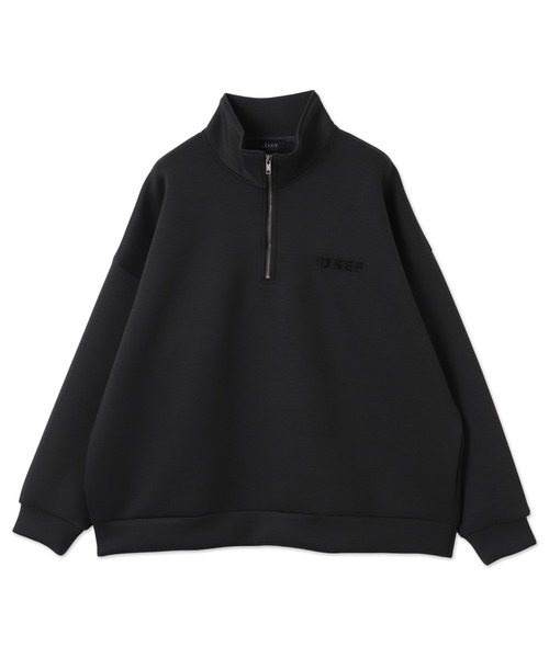 LUCY(ルーシー)の「LUCY/KEEPWARM BIGハーフZIPプルオーバー(スウェット・メンズ・チャコール/ライトグレー・FREE)」の22枚目の写真