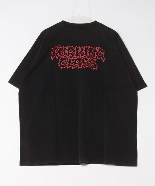 LURKING CLASS(ラーキングクラス)の「【ムラサキスポーツ限定】LURKING CLASS/ラーキングクラス 半袖Tシャツ フロントプリント ST25STM12(Tシャツ/カットソー・メンズ・ブラック・XL/M/L)」の2枚目の写真
