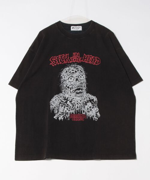 LURKING CLASS(ラーキングクラス)の「【ムラサキスポーツ限定】LURKING CLASS/ラーキングクラス 半袖Tシャツ フロントプリント ST25STM12(Tシャツ/カットソー・メンズ・ブラック・XL/M/L)」の9枚目の写真
