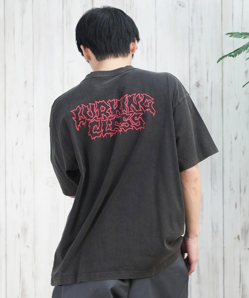 LURKING CLASS(ラーキングクラス)の「【ムラサキスポーツ限定】LURKING CLASS/ラーキングクラス 半袖Tシャツ フロントプリント ST25STM12(Tシャツ/カットソー・メンズ・ブラック・XL/M/L)」の5枚目の写真