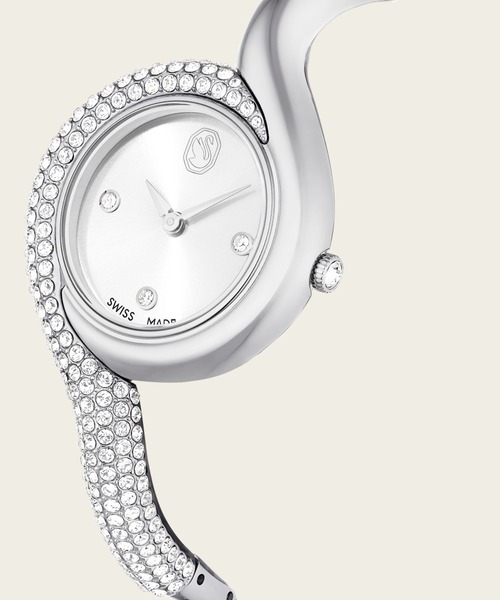 公式】【スワロフスキー】Dextera asymmetric ウォッチ, スイス製