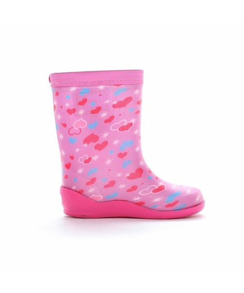 MoonStar（ムーンスター）の「【MoonStar／ムーンスター】ロンプ C67 プリンセス キッズレインブーツ（レインシューズ・キッズ・ピンク/パープル・19.0cm/18.0cm/17.0cm/16.0cm/15.0cm/14.0cm/13.0cm）」の6枚目の写真
