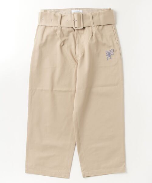 セール】FACETASM/ファセッタズム/BELTED BIG HEART PANTS