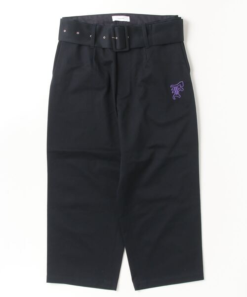 セール】FACETASM/ファセッタズム/BELTED BIG HEART PANTS
