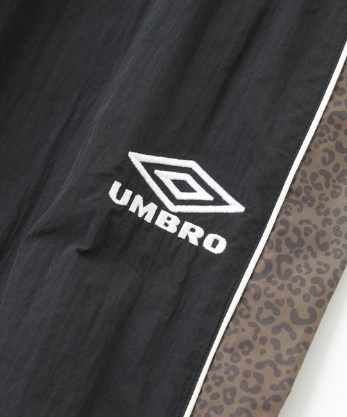 UMBRO(アンブロ)の「(UMBRO×ROSE BUD)LEOPARD PATTERN LINE NYLON PANTS(その他パンツ・レディース・ブラック・ONE SIZE)」の4枚目の写真
