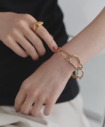 ECLAM（クラム）の「ウェーブデザインブレスレット（ブレスレット）」