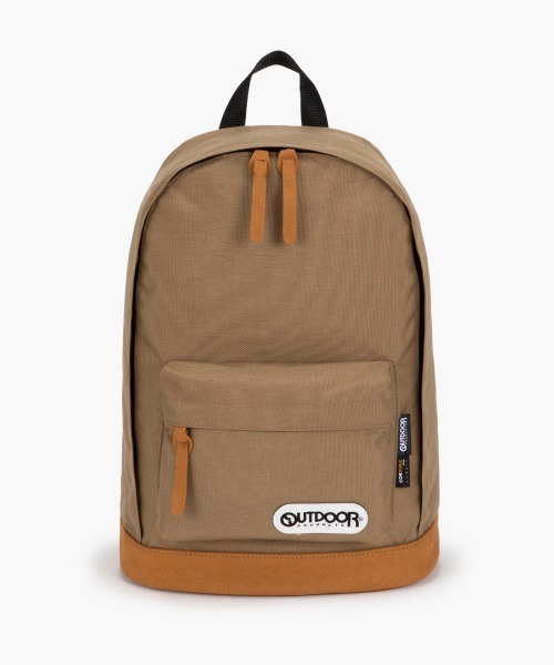 OVERRIDE(オーバーライド)の「OUTDOOR PRODUCTS デイパック底レザー / アウトドアプロダクツ(バックパック/リュック・メンズ・ネイビー/ベージュ/ブラック/グレー・MEDIUM)」の3枚目の写真