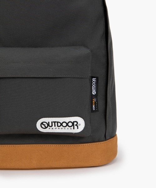 OVERRIDE(オーバーライド)の「OUTDOOR PRODUCTS デイパック底レザー / アウトドアプロダクツ(バックパック/リュック・メンズ・ネイビー/ベージュ/ブラック/グレー・MEDIUM)」の7枚目の写真