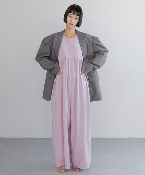 yuw ×India is beautiful オールインワン　新品未使用品 VERY×UNFILOコラボ】BEAUTY MOVE オールインワン（つなぎ