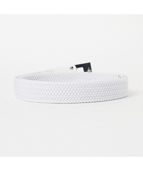 セール】【J.LINDEBERG/GOLF】ブリッジバックル編み込みベルト（ベルト