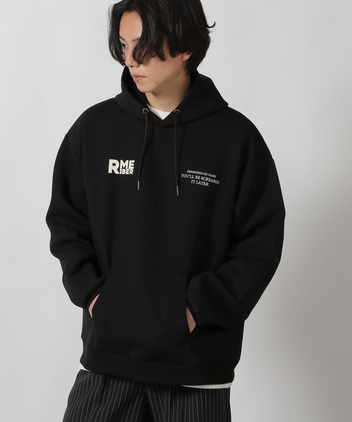 LAKOLE（ラコレ）の「TRダンボールロゴパーカー / 291280（パーカー・メンズ・ホワイト/ブラック/ライトグリーン・MEDIUM/LARGE）」の3枚目の写真