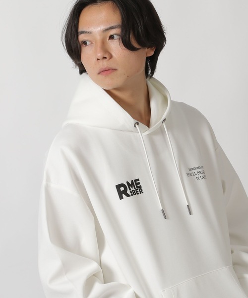 LAKOLE（ラコレ）の「TRダンボールロゴパーカー / 291280（パーカー・メンズ・ホワイト/ブラック/ライトグリーン・MEDIUM/LARGE）」の5枚目の写真