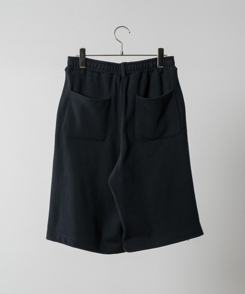 SIDE ZIP SWEAT HALF PANTS/サイドジップスウェットハーフパンツ