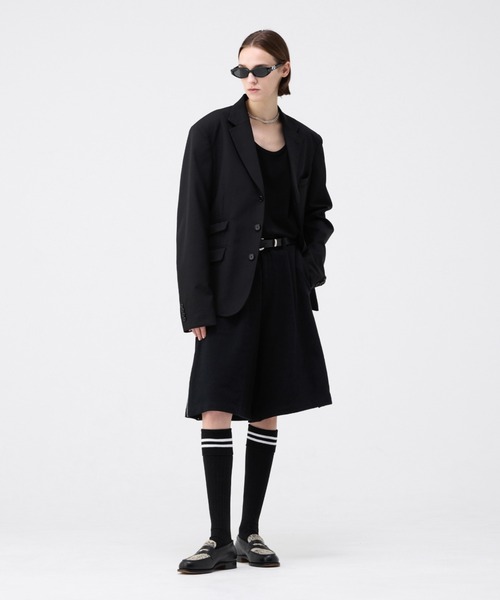 soerte（ソエルテ）の「Side zip sweat half pants / サイドジップスウェットハーフパンツ（その他パンツ・メンズ・ブラウン/グレー/ブラック・1/3/2）」の10枚目の写真