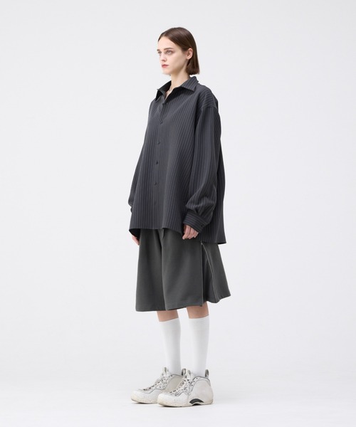 soerte（ソエルテ）の「Side zip sweat half pants / サイドジップスウェットハーフパンツ（その他パンツ・メンズ・ブラウン/グレー/ブラック・1/3/2）」の21枚目の写真