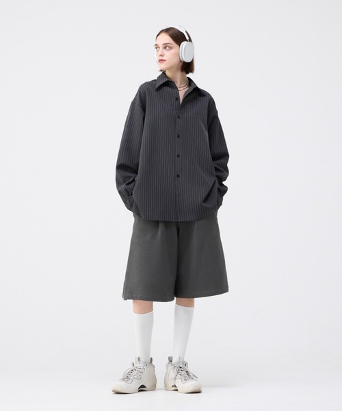SIDE ZIP SWEAT HALF PANTS/サイドジップスウェットハーフパンツ