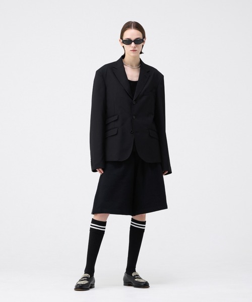 soerte（ソエルテ）の「Side zip sweat half pants / サイドジップスウェットハーフパンツ（その他パンツ・メンズ・ブラウン/グレー/ブラック・1/3/2）」の11枚目の写真