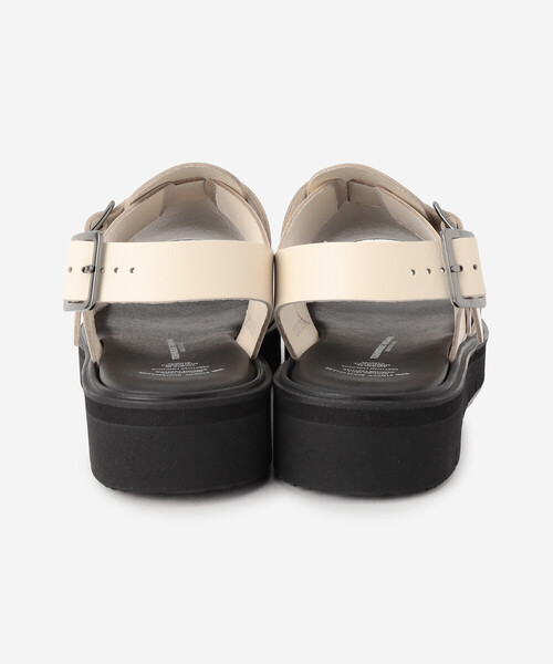 BEAUTIFUL SHOES(ビューティフルシューズ)の「BEAUTIFUL SHOES | オープントゥ サンダル WOMEN(サンダル・レディース・オフホワイト/ブラック・23/23.5/24)」の7枚目の写真