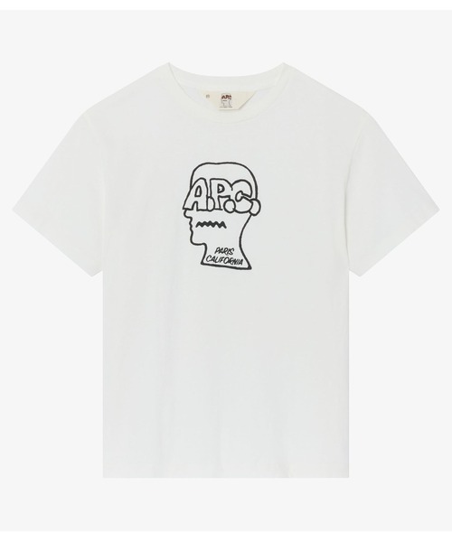 Tシャツ・カットソー ASPESI SS22 POPLIN SHIRT (5411_C11807076) T-SHIRT OUTLINE F（Tシャツ/カットソー）｜A.P.C.