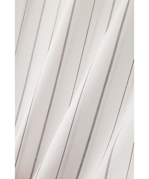 MHL.(エムエイチエル)の「GRAPHIC COTTON STRIPE(シャツ/ブラウス・レディース・ホワイト・1)」の7枚目の写真