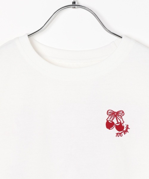 10C REPIPI（ジューシーレピピ）の「【10C REPIPI】チョベリグルーズT（Tシャツ/カットソー・キッズ・サックスブルー/ブラック/ホワイト/グレー/ピンク・130cm/120cm/110cm）」の10枚目の写真