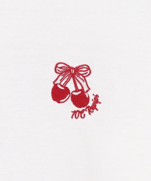 10C REPIPI（ジューシーレピピ）の「【10C REPIPI】チョベリグルーズT（Tシャツ/カットソー・キッズ・サックスブルー/ブラック/ホワイト/グレー/ピンク・130cm/120cm/110cm）」の14枚目の写真