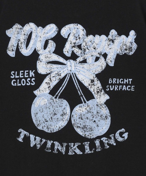 10C REPIPI（ジューシーレピピ）の「【10C REPIPI】チョベリグルーズT（Tシャツ/カットソー・キッズ・サックスブルー/ブラック/ホワイト/グレー/ピンク・130cm/120cm/110cm）」の19枚目の写真