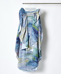 "SEIUN" Original Paint Ruffle Skirt / "SEIUN" オリジナルペイントラッフルスカート