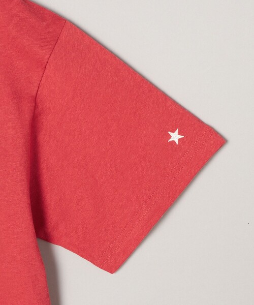 CONVERSE（コンバース）の「CONVERSE スラブ天竺半袖Tシャツ（Tシャツ/カットソー・レディース・オフホワイト/レッド・FREE）」の22枚目の写真